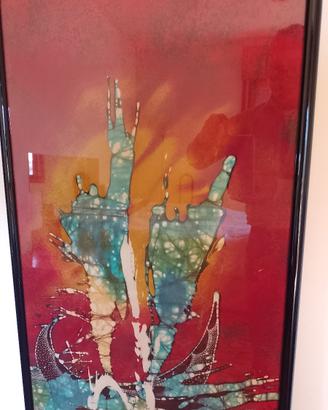 Quadro Batik originale Adhi Rama 45x142
