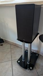 Coppia diffusori  acustici con stand