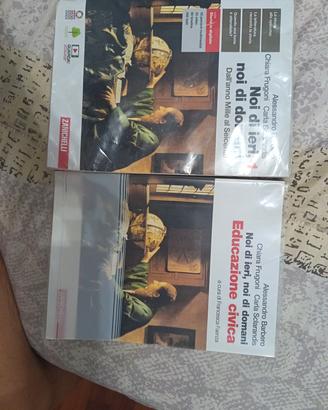 libro scolastico Storia