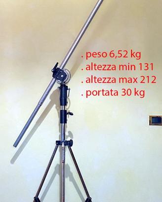 Giraffa Manfrotto 008 completa
