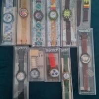 Lotto di 10 Orologi Swatch Da Collezione Anni 90