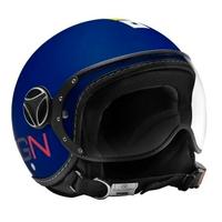 Casco da bambino Momo FGTR Baby blu opaco TG YS