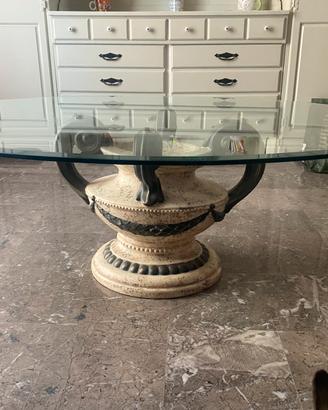 Tavolino in vetro