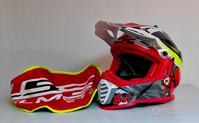 Casco cross/Motard LS2 FAST EVO taglia M (57-58)
