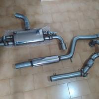 Golf GTI 7 7.5 8 scarico skat full 76 con valvole