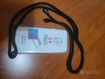 Samsung S9 cover custodia trasparente