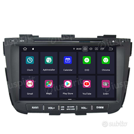 ANDROID autoradio 2 DIN navigatore Kia Sorento GPS