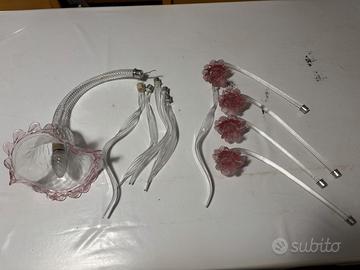 Ricambi scheggiati per lampadario La Murrina