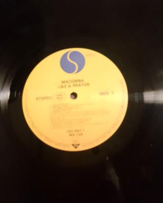 vinile madonna like a prayer