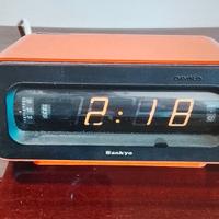 Sveglia space Age Sankyo Japan anni 70