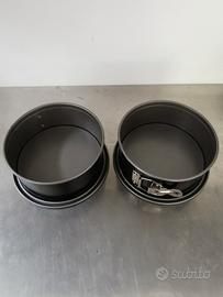 Tre stampi torte antiaderente dolci