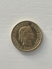 Moneta Svizzera 5 Rappen - 1981