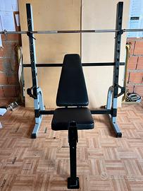 Palestra  panca  e bilanciere