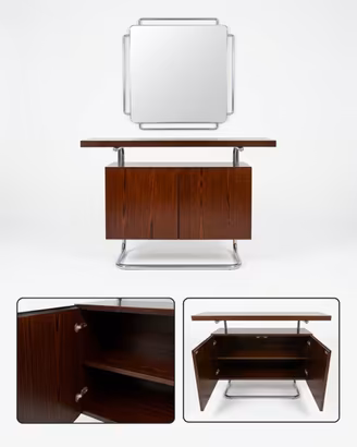 Console con specchio anni 60 70 vintage