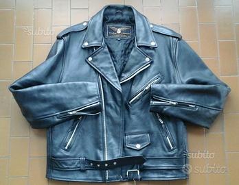 Chiodo Ashi London giubbotto in vera pelle