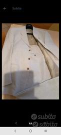 completo vintage misto lino made in Italy tg.50 