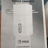 Centralina con console caldaia Riello