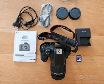 Macchina Fotografica CANON - EOS 1300d + Accessori