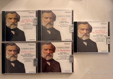 Giueope Verdi lotto fi 5 CD (4 sigillati)