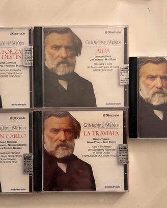 Giueope Verdi lotto fi 5 CD (4 sigillati)