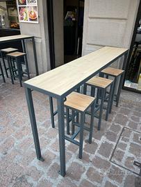 Tavoli arredamento industriale casa pub ristoranti