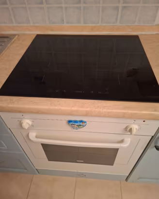 foto  piano cottura  induzione cucina monoblocco