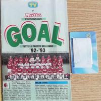 Inserto Goal di TV Sorrisi e Canzoni anno 1992-93