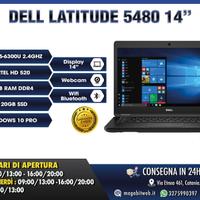 DELL LATITUDE 5480 14" - i5-6300U 2.4 GHz