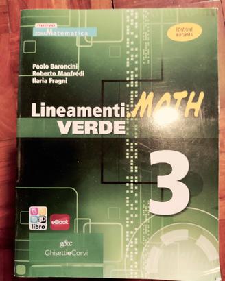 Lineamenti Math verde-3 - Paolo Baroncini