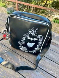 Borsa Emily the Strange Donna Rock Pelle Goth Emo