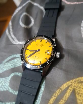 Sneda Diver Vintage 1970 -Quadrante Giallo Mustard