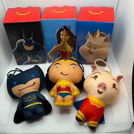 DC Comics 6 pezzi peluches Happy Meal McDonald’s