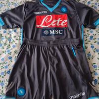 Maglia e pantaloncino SSC Napoli 2011/2012 Grigia