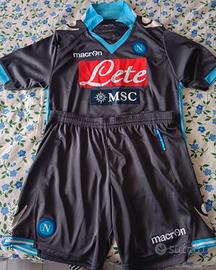 Maglia e pantaloncino SSC Napoli 2011/2012 Grigia