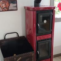 Stufa a legna Nordica Gaia Forno riscaldamento