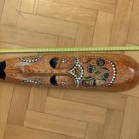 maschera in legno 