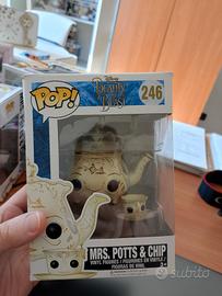 Funko pop la bella e la bestia mrs potts e chip 