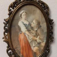 Cornice in metallo prima metà '900