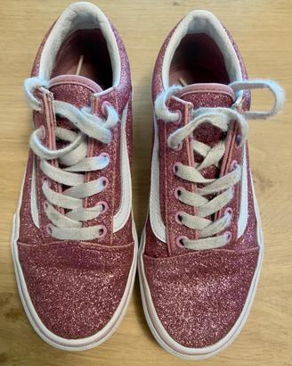 Vans Old Skool Rosa Glitterate – Numero 34