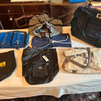 7 Borsoni e Sacche Nuove e Mai Usati