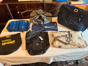 7 Borsoni e Sacche Nuove e Mai Usati