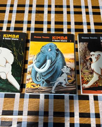 Kimba il Leone bianco manga prima edizione 1/3