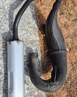 Scarico completo kawasaki kx 125 2002