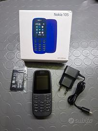 Nokia 105 4th Edition Nero Come Nuovo Con Scatola