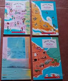 3 monografie GIRO DEL MONDO  mondadori 1962