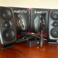 Coppia monitor studio IK Multimedia iLoud MTM