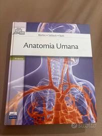 Libro universitario di anatomia umana