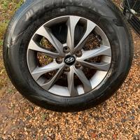 Cerchio in lega Hyundai Sant + HANKOOK DYNAPRO HP2