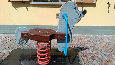 Gioco cavalcabile (mollone) a forma di foca