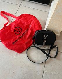Borsa a tracolla nera Valentino